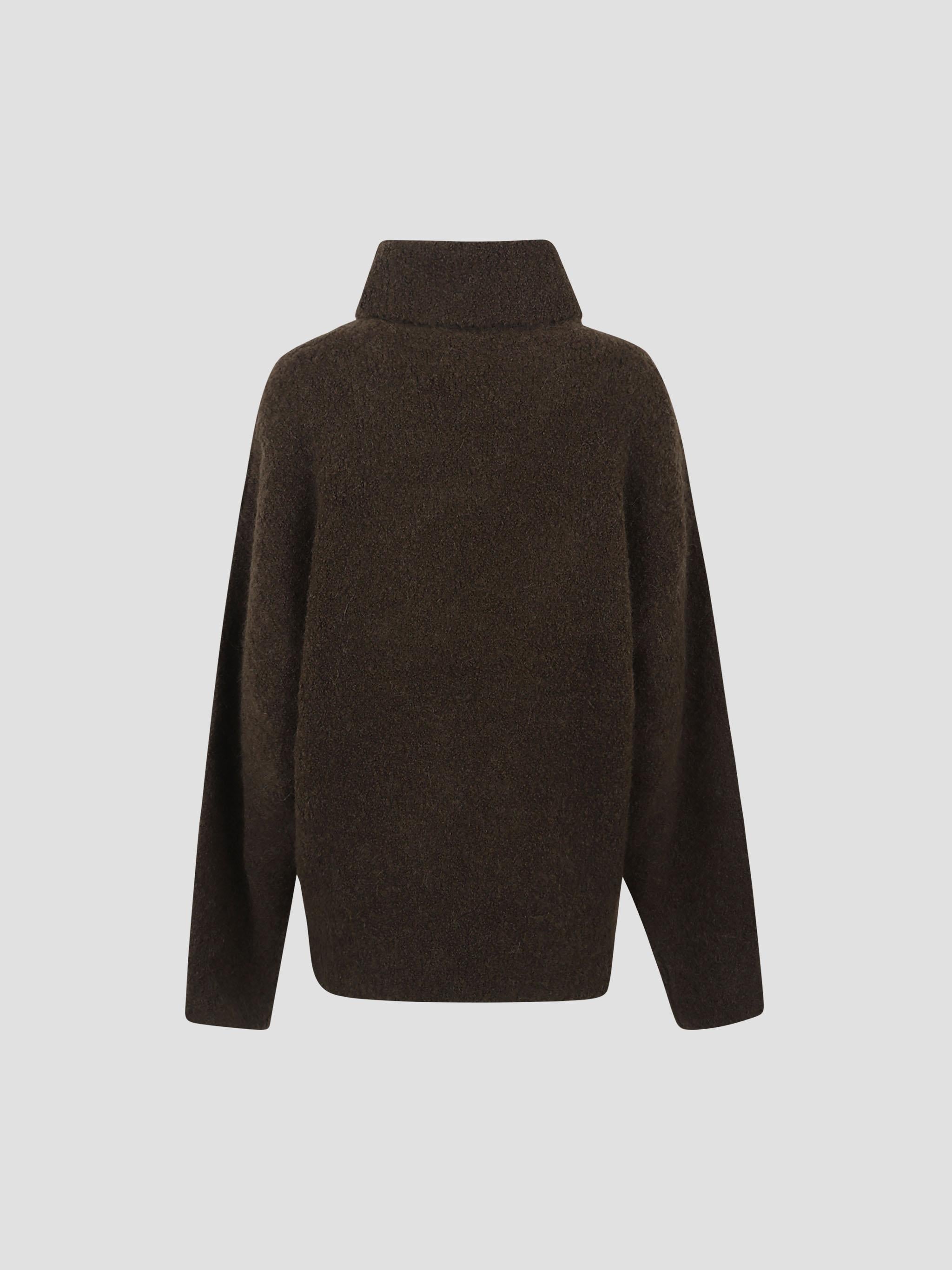 Boucle Turtleneck