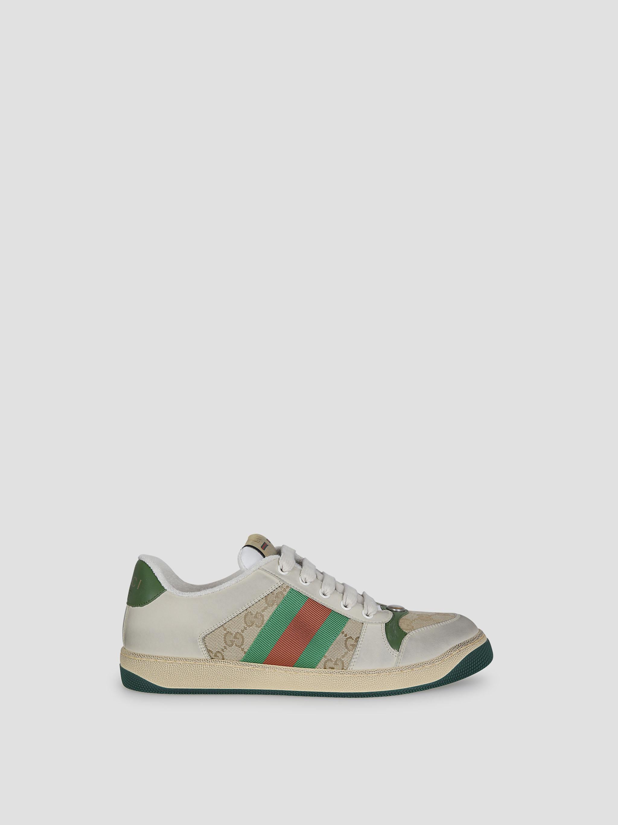 Gg Screener Sneaker Dirty Canvas