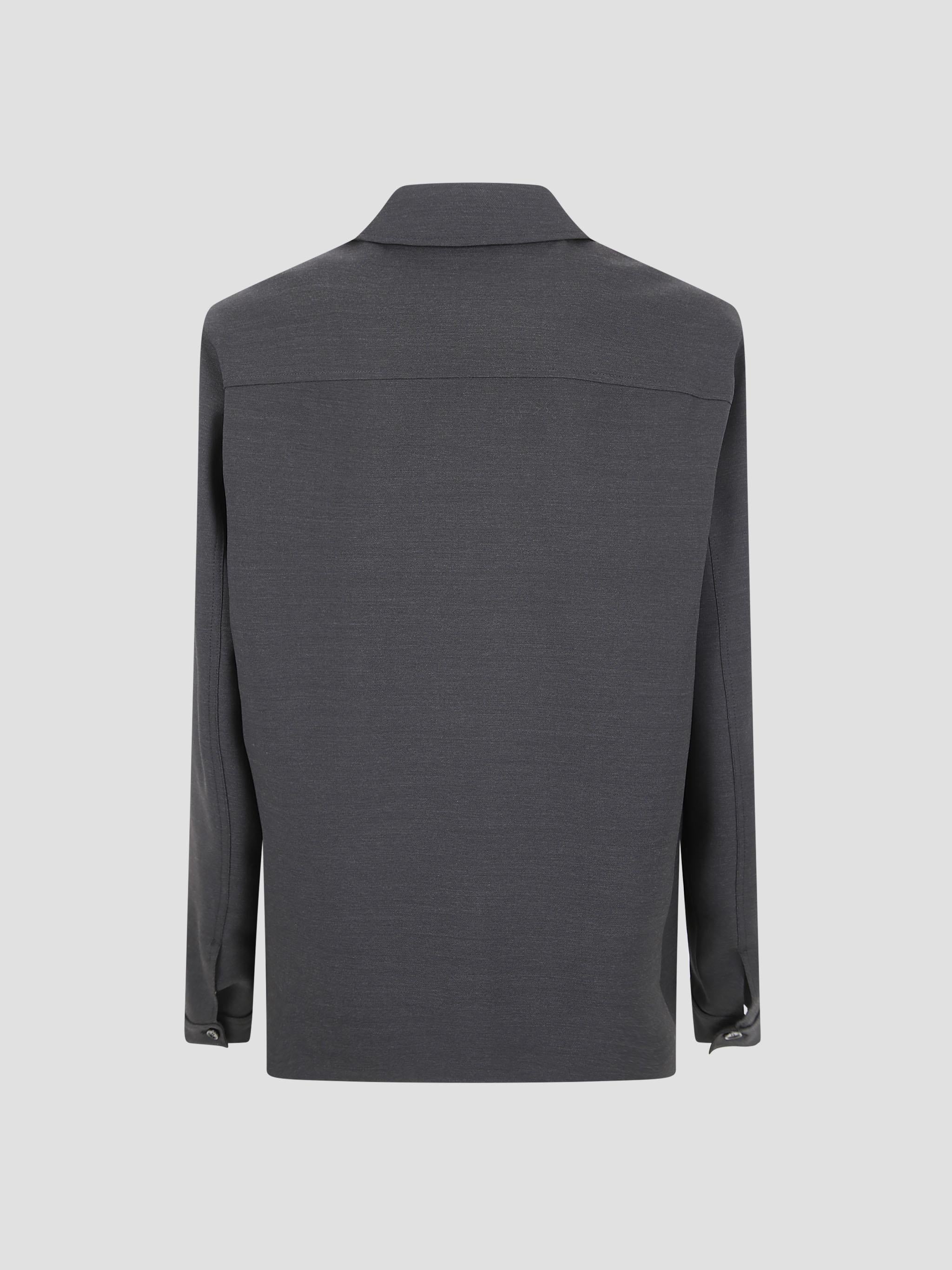 Spw Jacket Wool Placed Selvedge