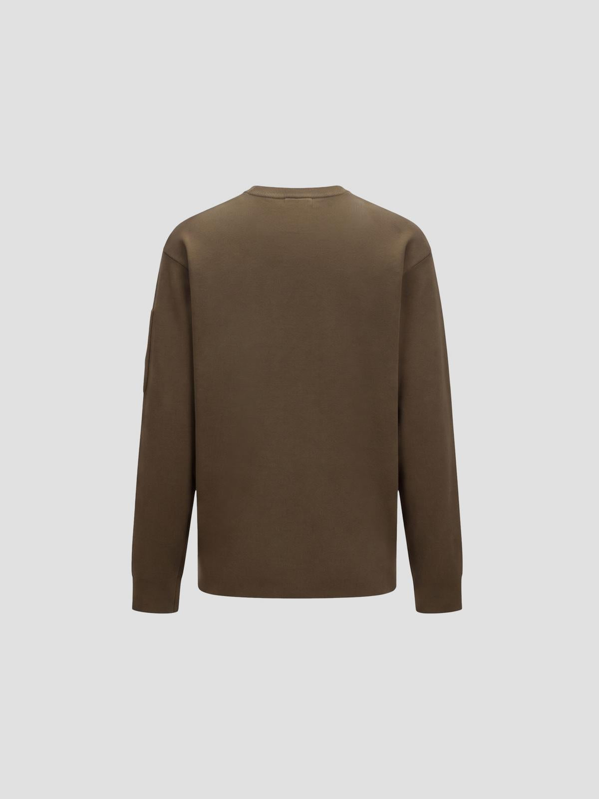 Crewneck Lens Sweater