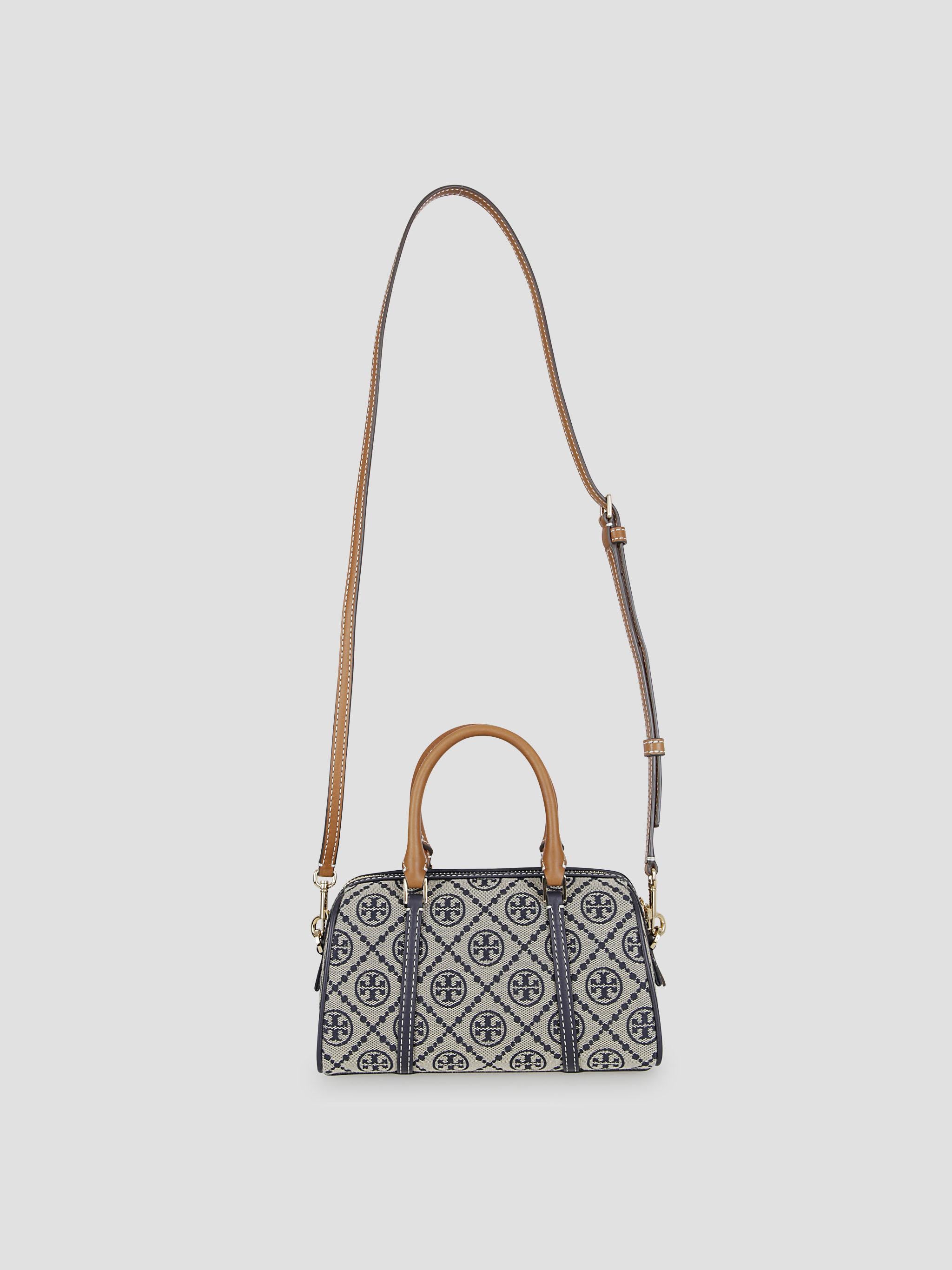 T Monogram Mini Barrel Bag
