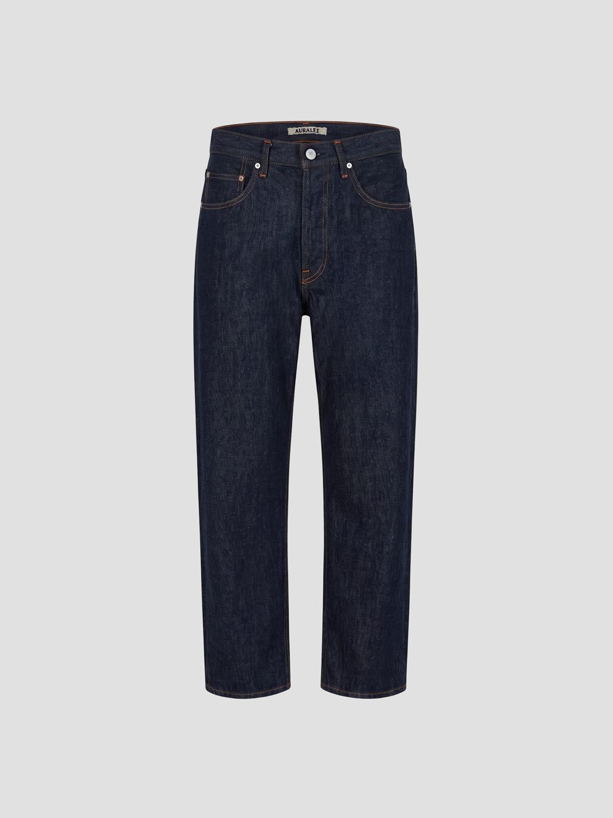 Hard Twist Denim Wide Pants