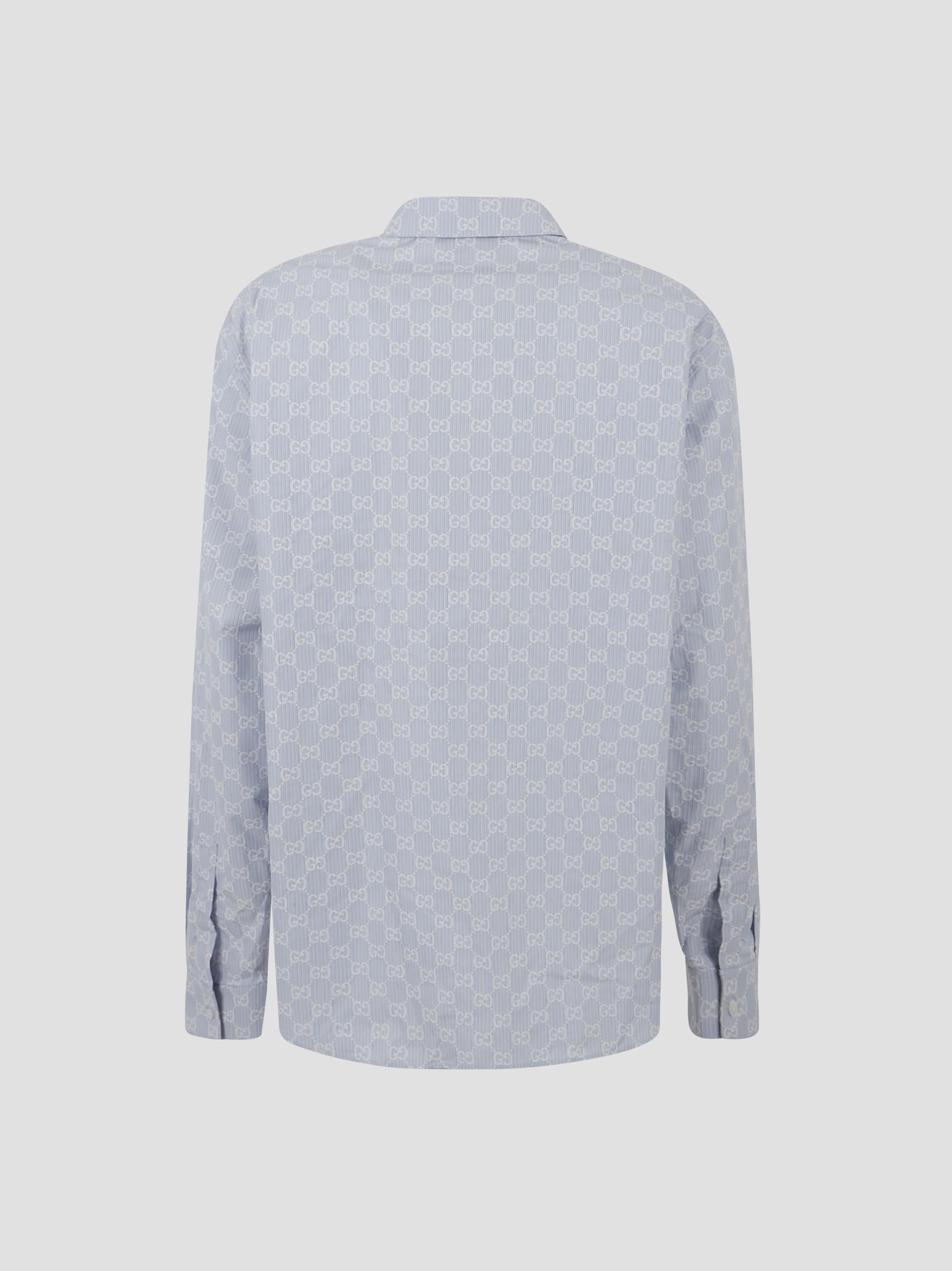 New Tailored Shirt Gg Stripe