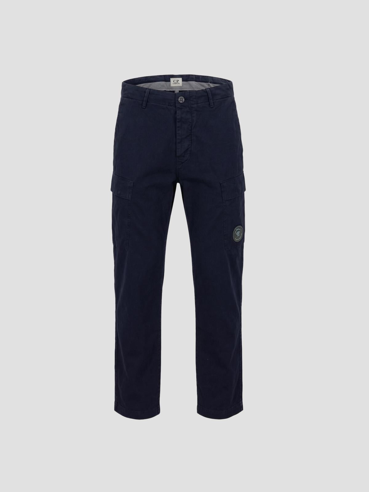 Stretch Sateen Regular Cargo Pants