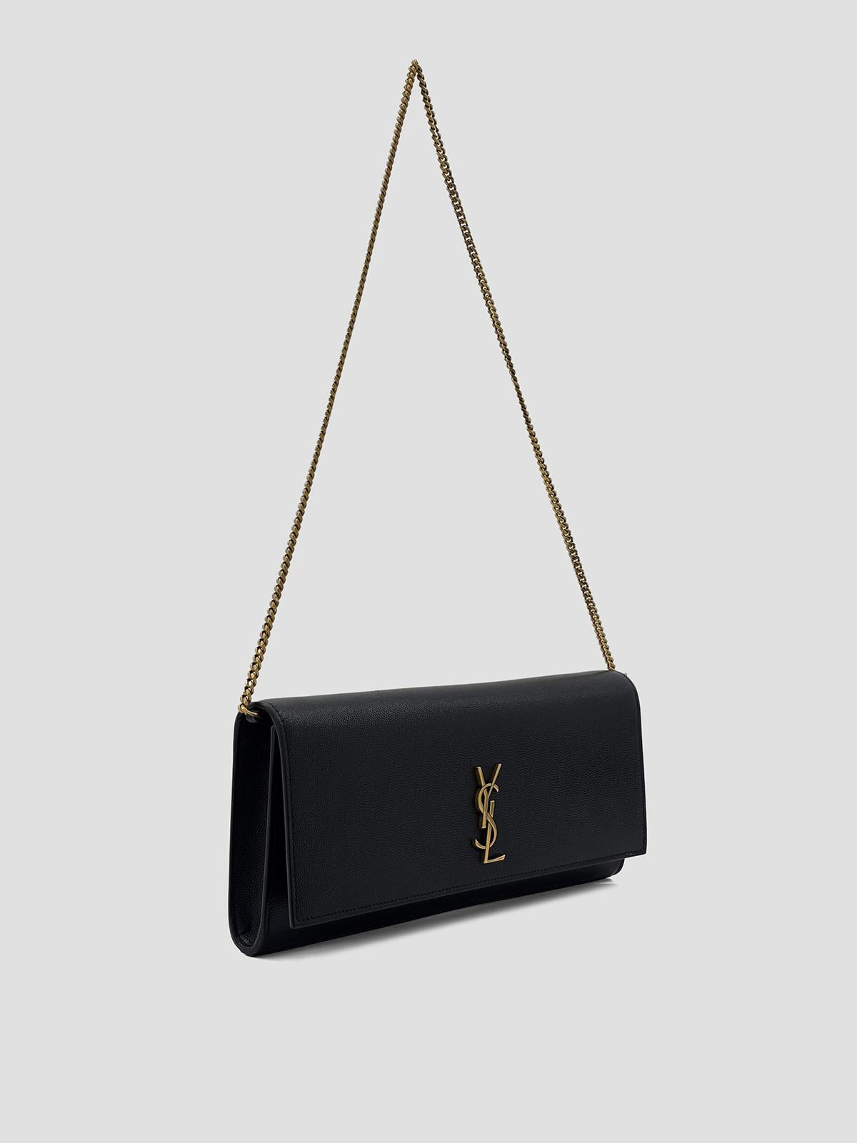 Kate Clutch In Grain De Poudre Leather