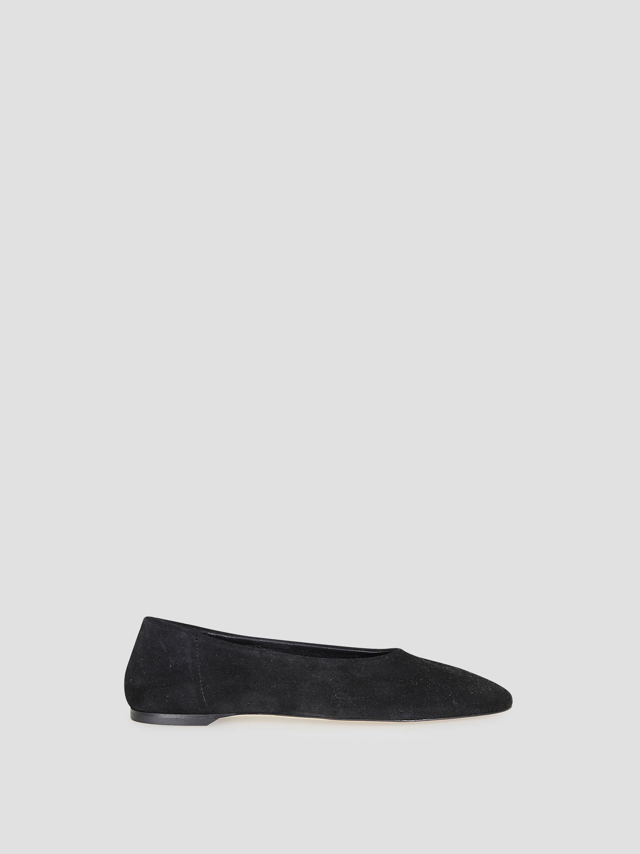 Slip Suede Ballerinas