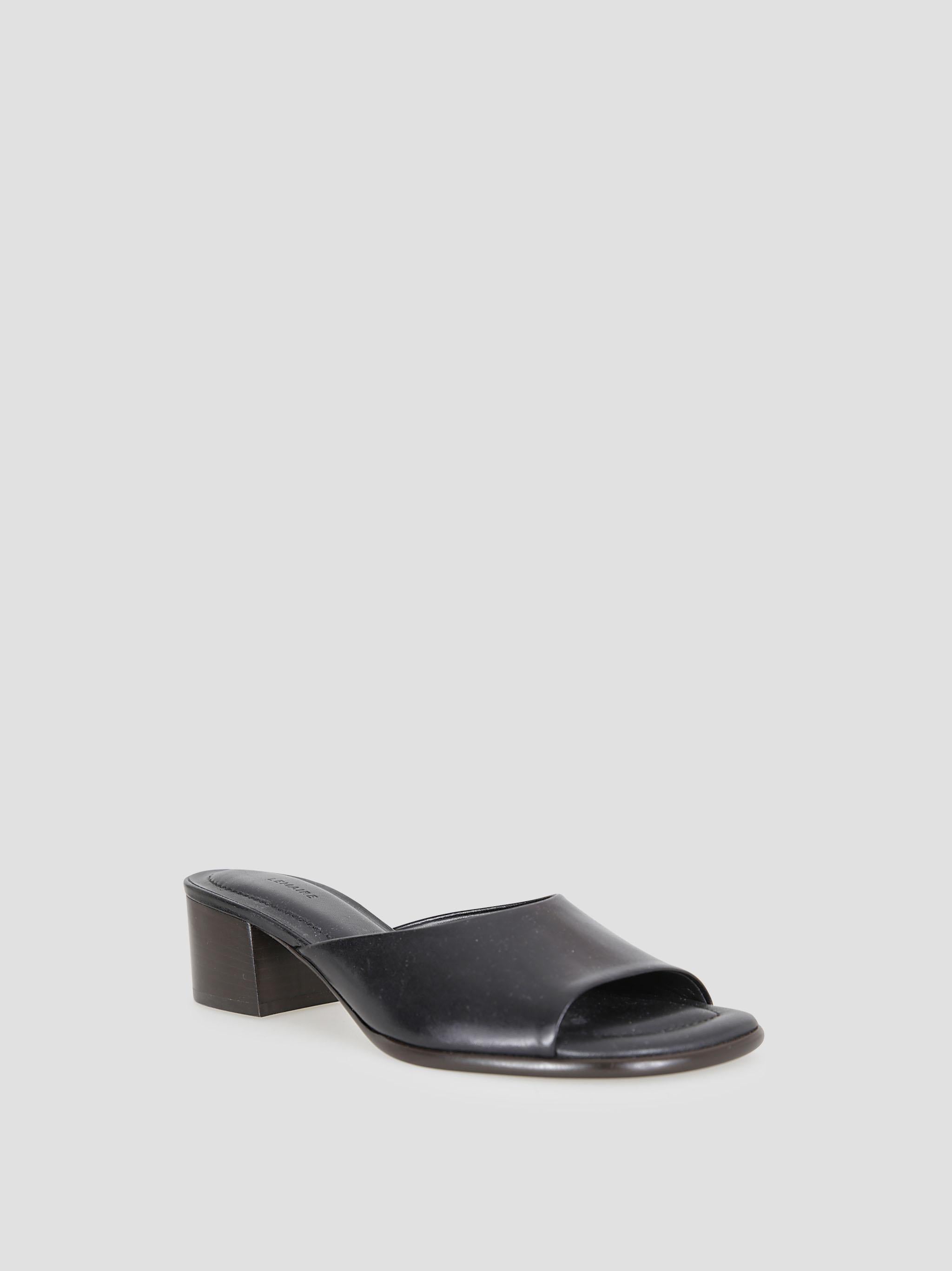 Square Heeled Mules 55