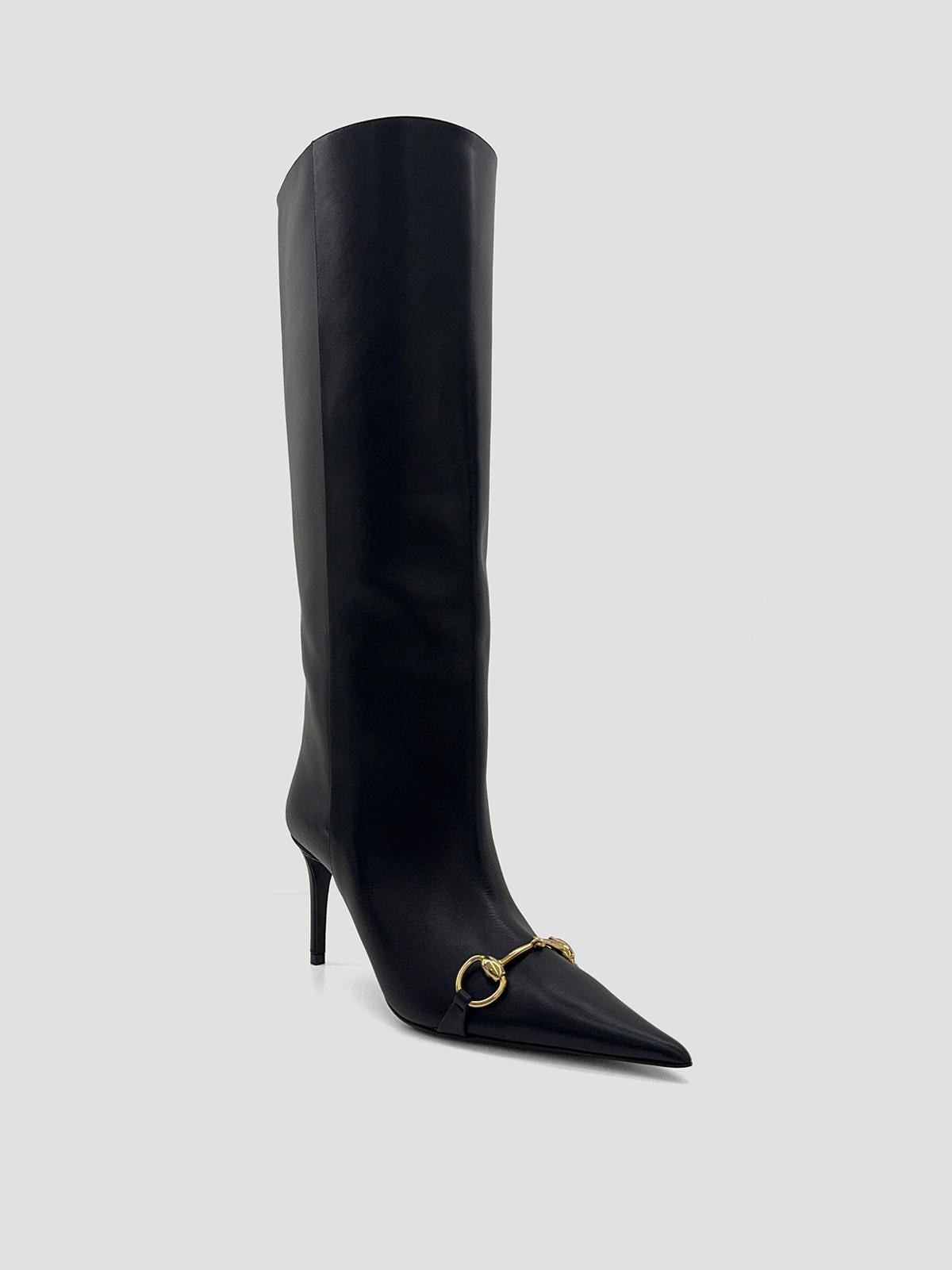 Donna 80 Horsebit Leather Boot