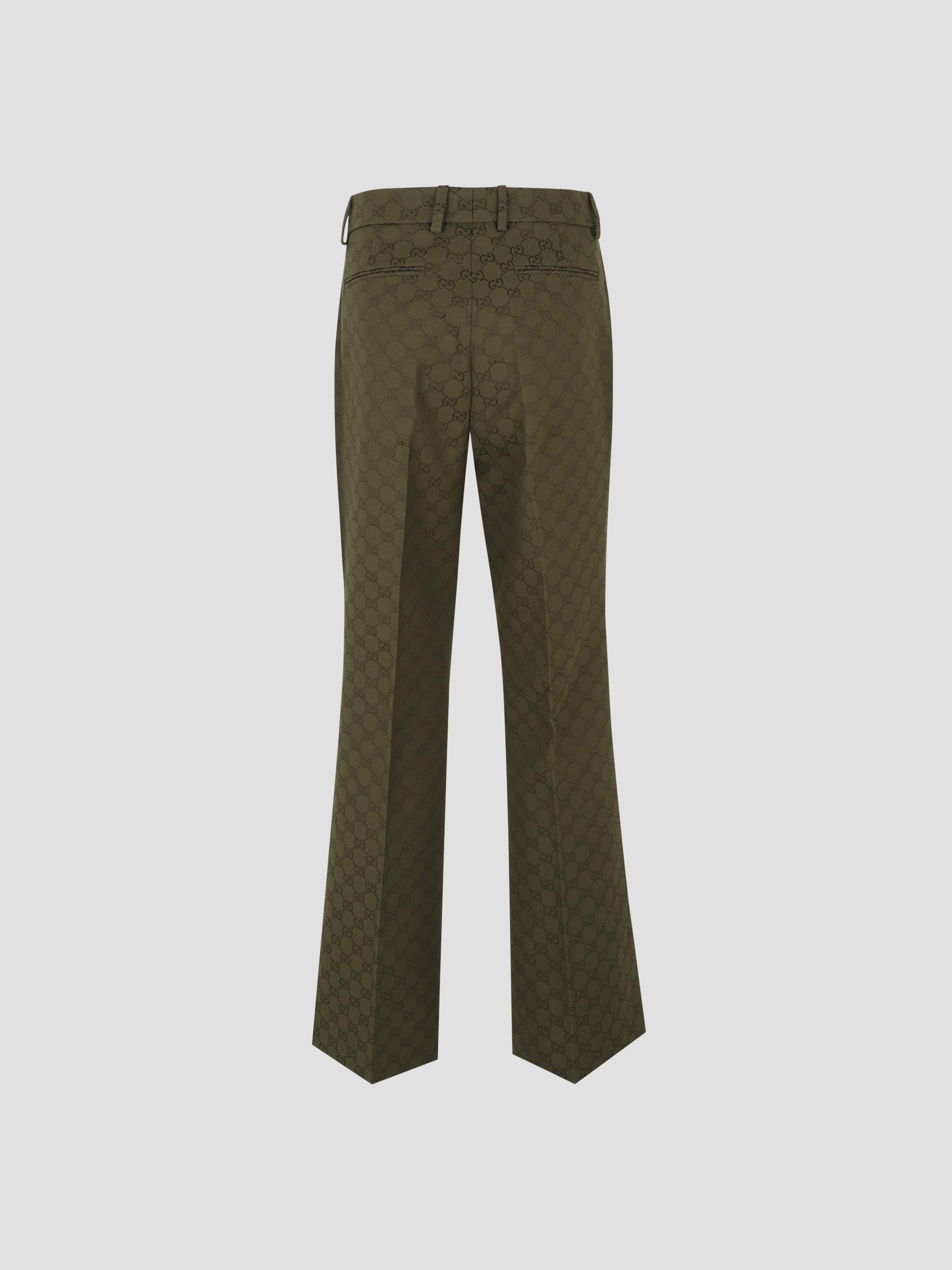 Flare Pant Gg Canvas