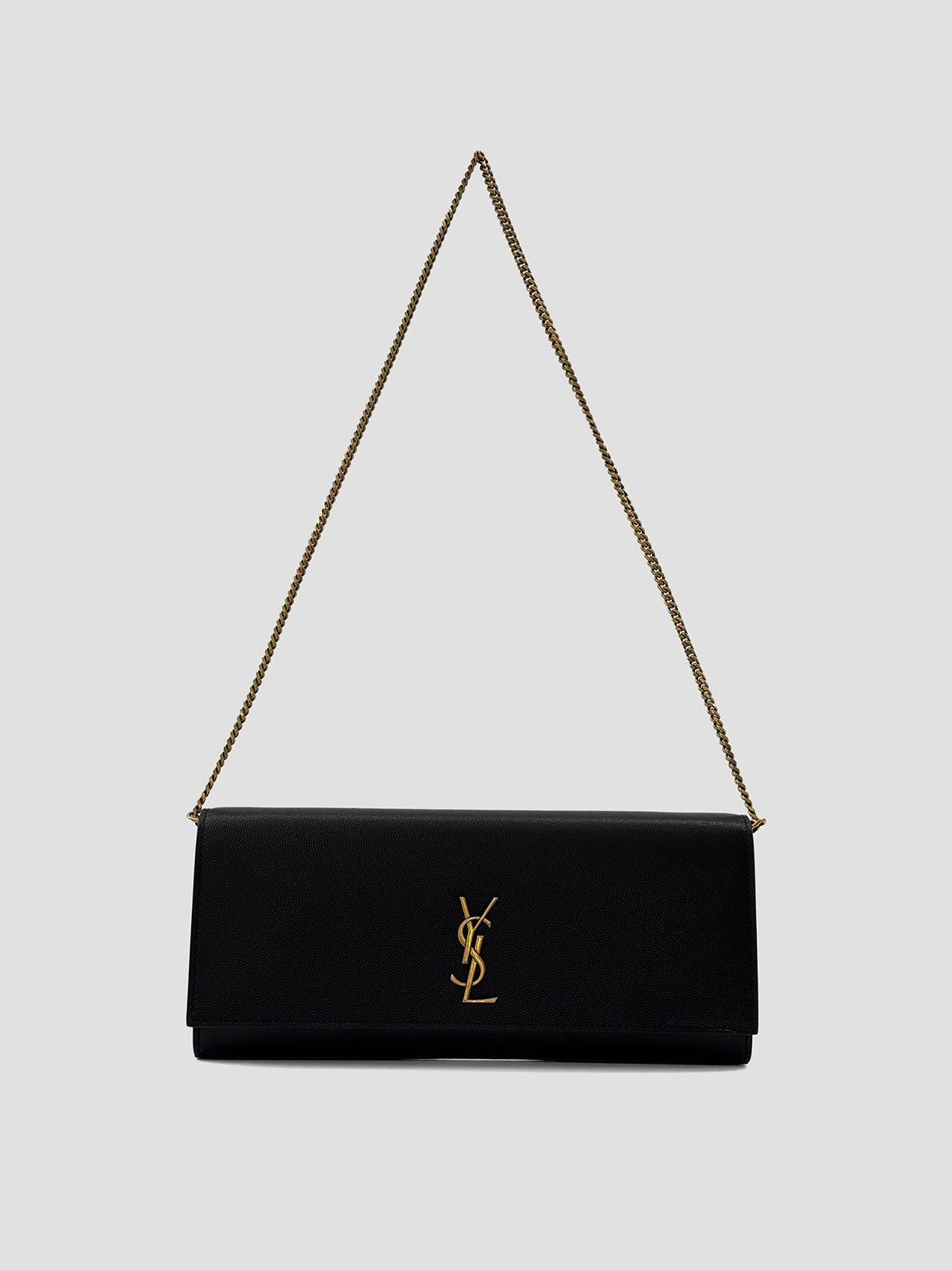 Kate Clutch In Grain De Poudre Leather