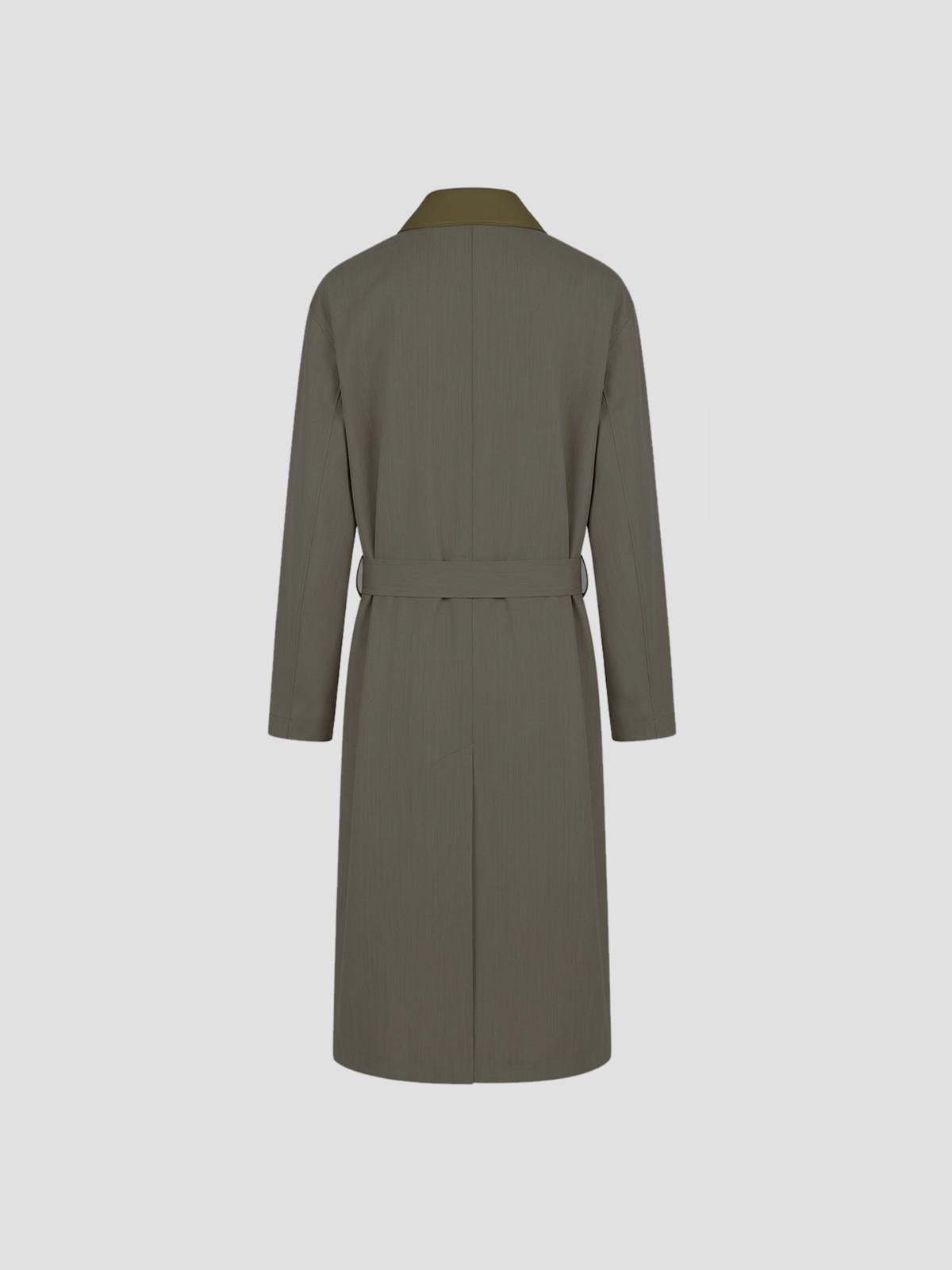 Wool Max Canvas Coat