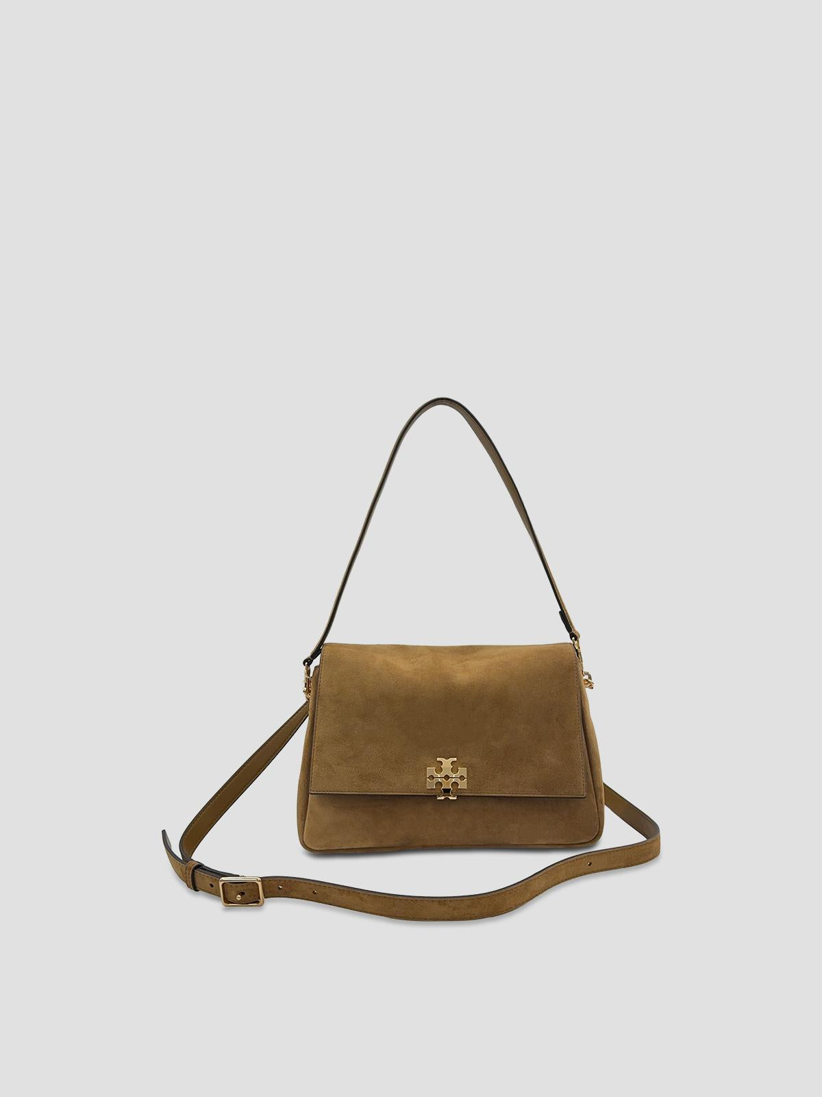 Charlie Suede Shoulder Bag