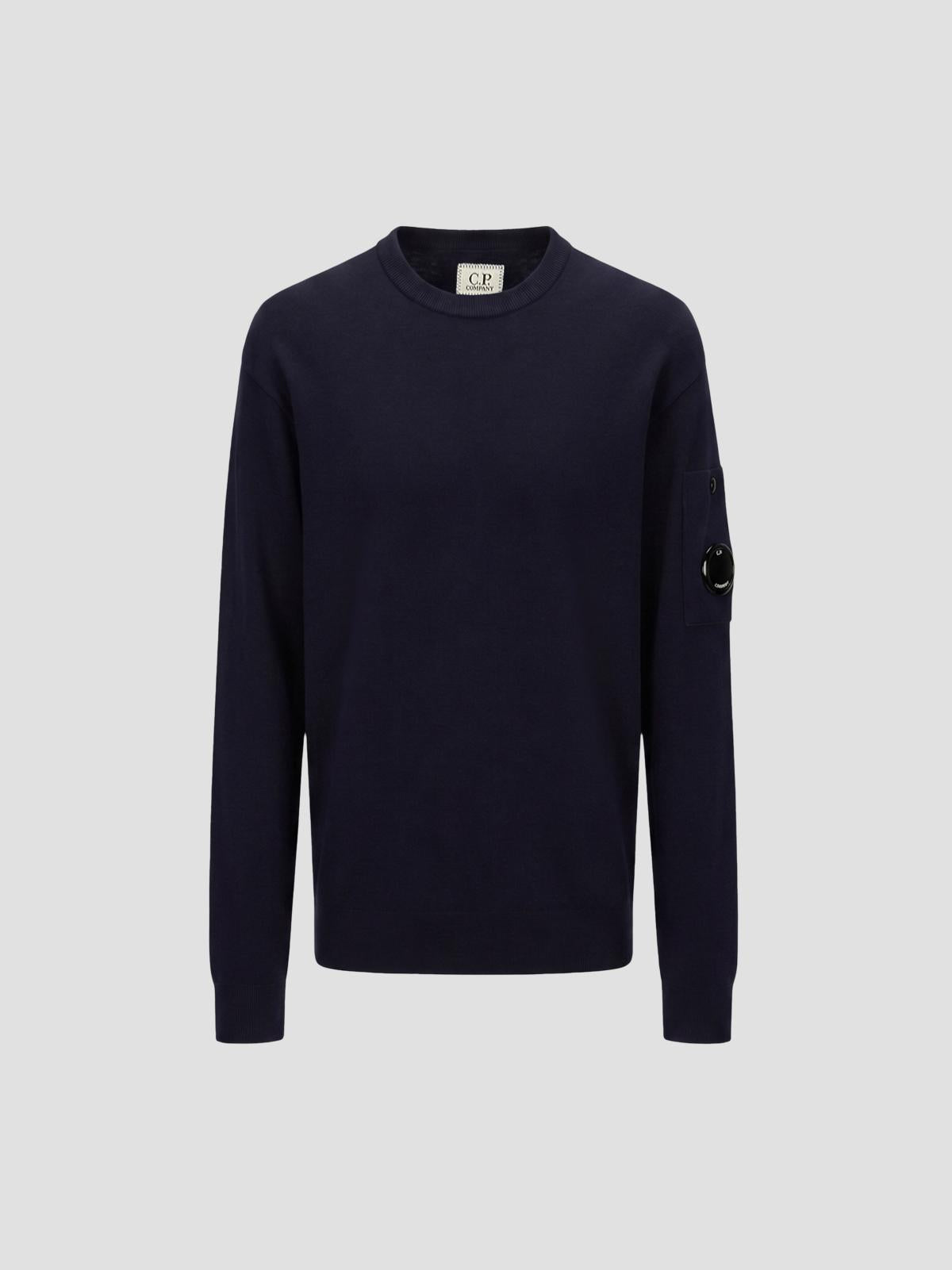 Crewneck Lens Sweater